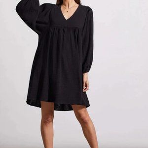 Tribal COTTON GAUZE PUFFY SLEEVE DRESS 6 Color Options